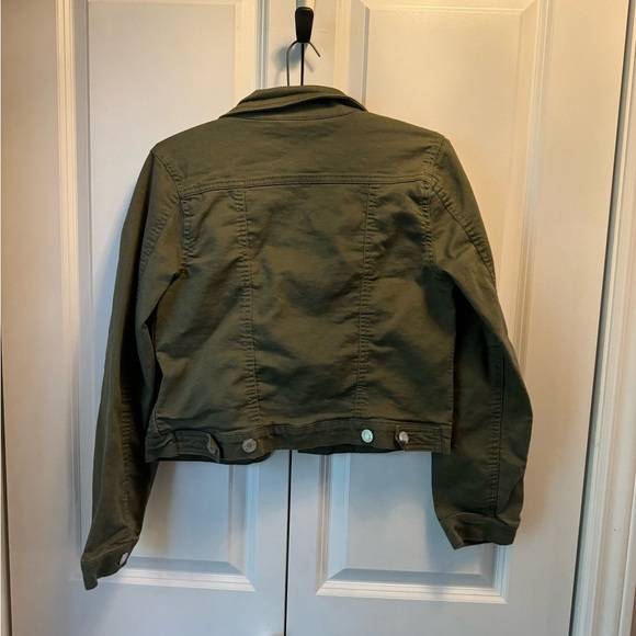 Dark olive green light jacket - Picture 4 of 4